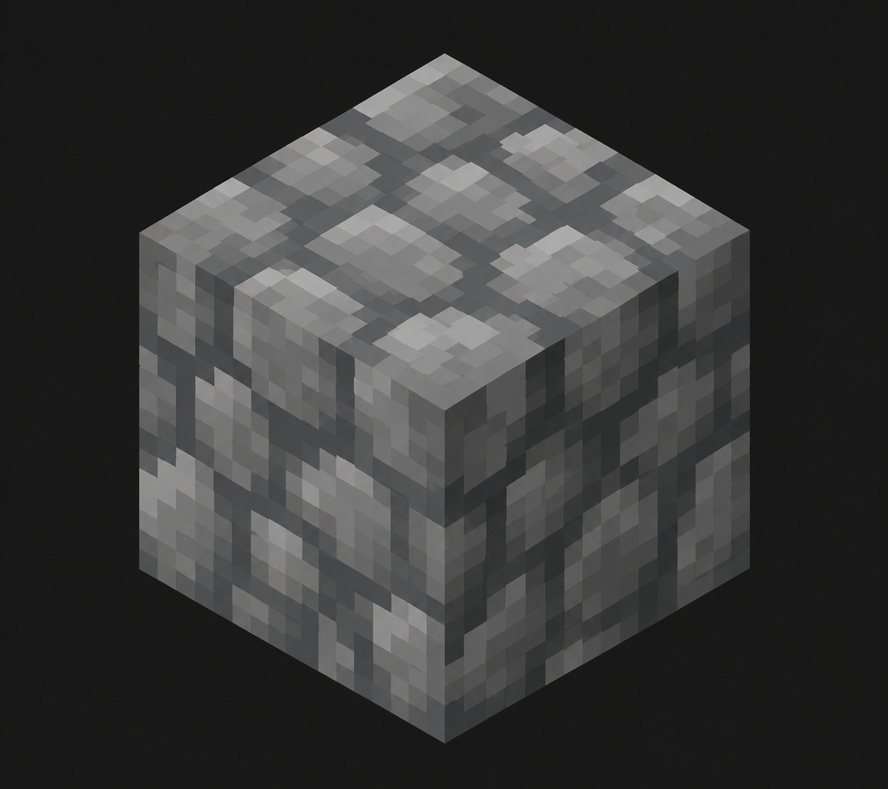 Minecraft - Cobblestone Block (3GB)