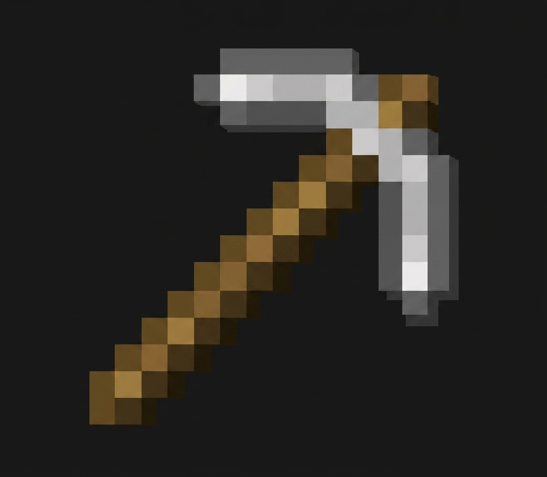 Minecraft - Iron Pickaxe (4GB)