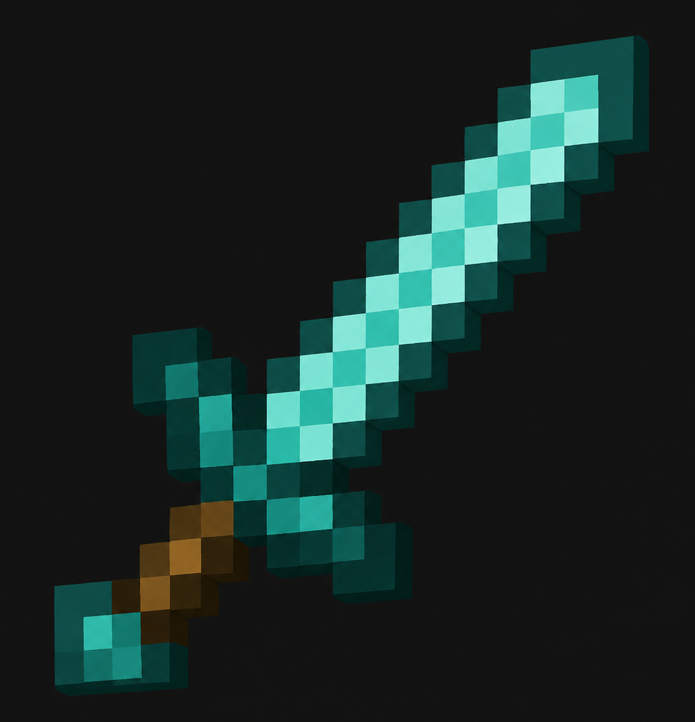 Minecraft - Diamond Sword (6GB)